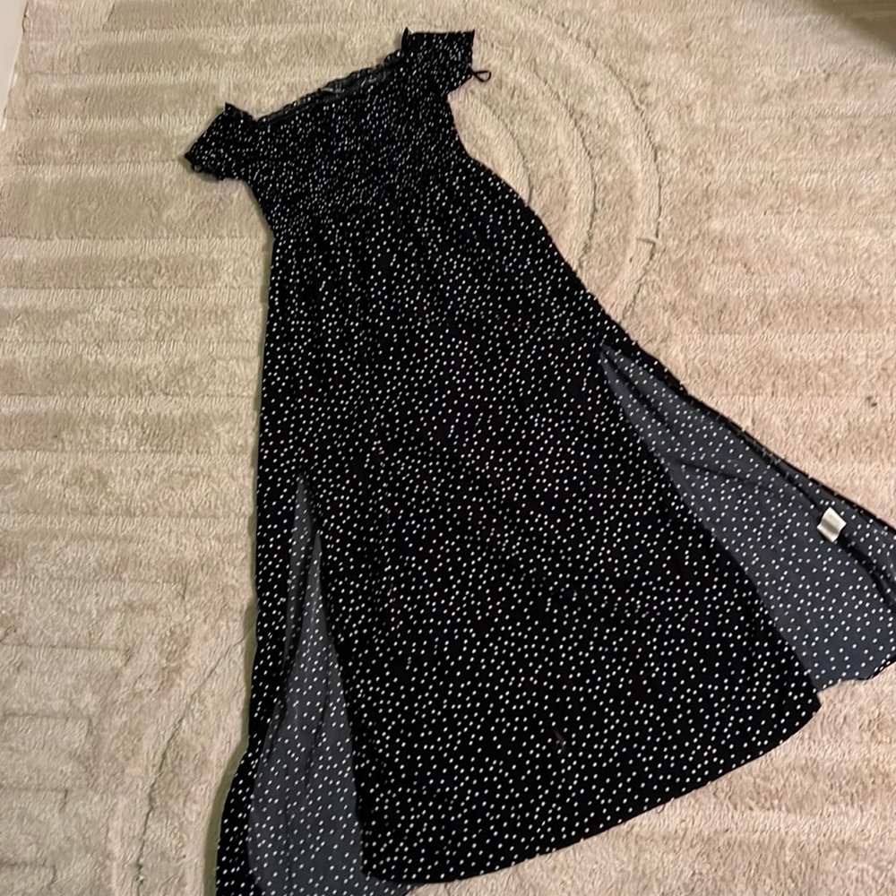 Polka dot Maxi Dress